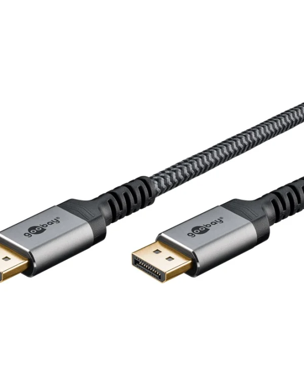 Goobay Μετατροπέας DisplayPort male σε HDMI female Γκρι 1τμχ 65268 65268
