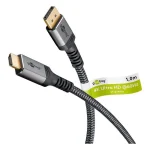 Goobay Μετατροπέας DisplayPort male σε HDMI female Γκρι 1τμχ 65268 65268 - Image 3
