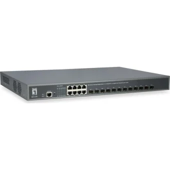 Level One GTL-2091 Managed L3 Switch με 8 Θύρες Gigabit (1Gbps) Ethernet και 12 SFP Θύρες GTL-2091