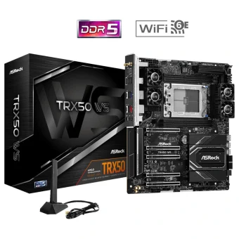 ASRock TRX50 WS Motherboard Extended ATX με AMD sTR5 Socket 90-MXBN40-A0UAYZ 90-MXBN40-A0UAYZ