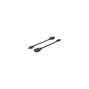 Digitus Μετατροπέας micro USB male σε USB-A female 1τμχ AK-300310-002-S AK-300310-002-S