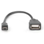 Digitus Μετατροπέας micro USB male σε USB-A female 1τμχ AK-300310-002-S AK-300310-002-S - Image 2