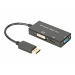Digitus Μετατροπέας DisplayPort male σε DVI-D / HDMI / VGA female 1τμχ AK-340418-002-S AK-340418-002-S