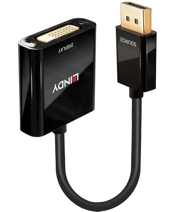 Lindy Μετατροπέας DisplayPort male σε DVI-D female 1τμχ 41734 41734