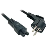 Lindy Schuko - IEC C5 Cable 3m Μαύρο 30406 30406