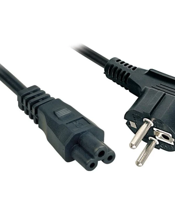 Lindy Schuko - IEC C5 Cable 3m Μαύρο 30406 30406