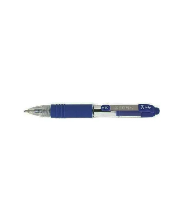 Zebra Z-Grip Ballpoint Στυλό 1.0mm Μπλε ZB-22220