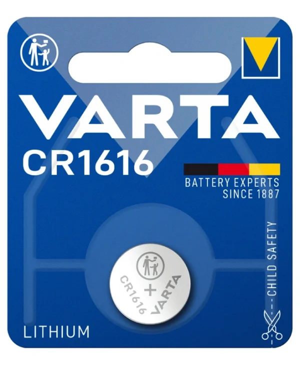 Varta Professional Electronics Μπαταρία Λιθίου Ρολογιών CR1616 3V 1τμχ