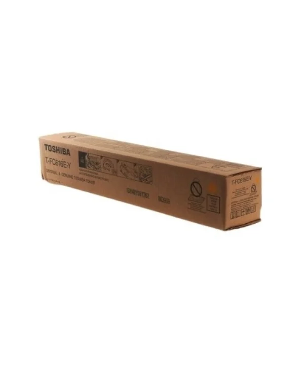 Toshiba T-FC616EY Γνήσιο Toner Laser Εκτυπωτή Κίτρινο (6AK00000469) 6AK00000469