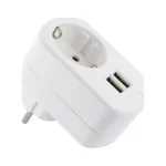 Schwaiger Φορτιστής Χωρίς Καλώδιο με 2 Θύρες USB-A Λευκός (LAD240532) LAD240532 - Image 2