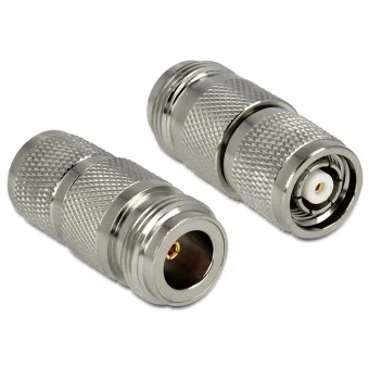 DeLock Μετατροπέας N-Connector female σε TNC male Ασημί (88855) 88855
