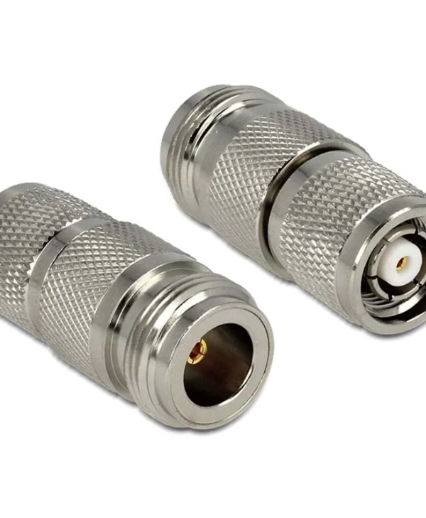 DeLock Μετατροπέας N-Connector female σε TNC male Ασημί (88855) 88855