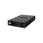 Icy Dock ToughArmor Rugged Full Metal Dual Bay RAID 2.5 Inch SATA HDD/SSD Mobile Rack for External 3.5 Inch Drive Bay Μαύρο MB992SKR-B MB992SKR-B - Image 2
