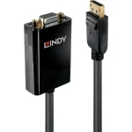 Lindy Μετατροπέας DisplayPort male σε VGA male 1τμχ 41006 41006