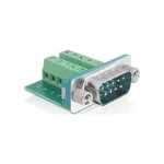 DeLock Adapter Sub-D 9 pin male to Terminal Block 10 pin (65269) 65269
