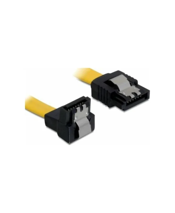 DeLock 7-Pin SATA III - 22-Pin SATA III Angle (90°) Cable 0.2m Κίτρινο (82800) 82800