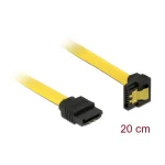 DeLock 7-Pin SATA III - 22-Pin SATA III Angle (90°) Cable 0.2m Κίτρινο (82800) 82800 - Image 3