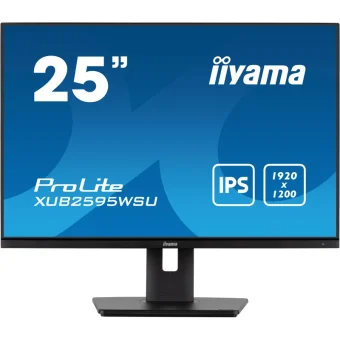 Iiyama ProLite XUB2595WSU-B5 IPS Monitor 25" FHD 1920x1200 με Χρόνο Απόκρισης 4ms GTG XUB2595WSU-B5