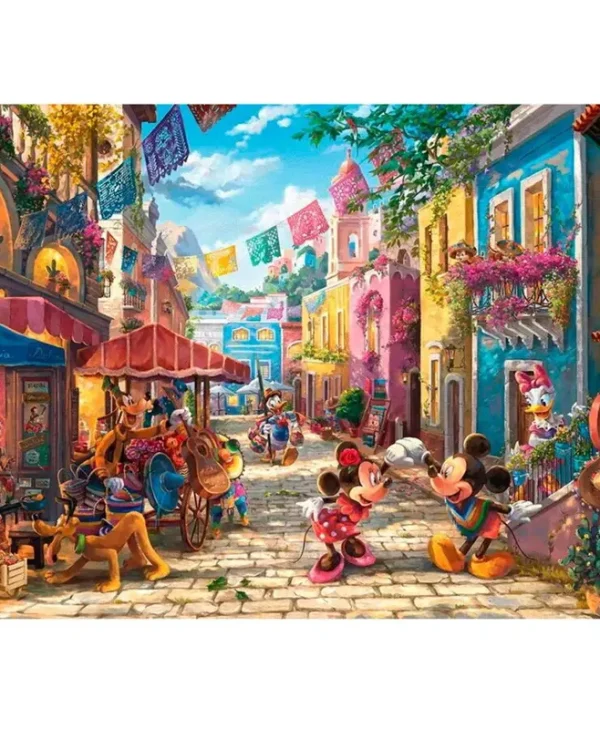 Schmidt Spiele Disney Mickey & Minnie In Mexico 6000 57397 Puzzle 6000 Pieces 57397