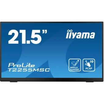 Iiyama T2255MSC-B1 IPS Touch Monitor 21.5" FHD 1920x1080 με Χρόνο Απόκρισης 5ms GTG T2255MSC-B1