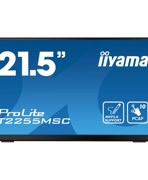 Iiyama T2255MSC-B1 IPS Touch Monitor 21.5" FHD 1920x1080 με Χρόνο Απόκρισης 5ms GTG T2255MSC-B1