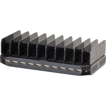 Lindy Βάση Φόρτισης 90W σε Μαύρο χρώμα (73309) 73309