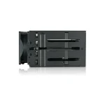 Icy Dock ToughArmor Rugged Full Metal 8-Bay 2.5 Inch SAS/SATA SSD/HDD Backplane Cage for 2x External 5.25 Inch Bay Μαύρο MB508SP-B MB508SP-B - Image 6