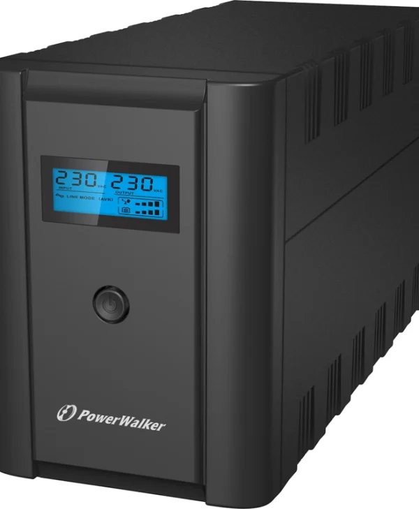 Powerwalker PowerWalker VI 1200 LCD UPS Line-Interactive 1200VA 600W με 2 Schuko Πρίζες