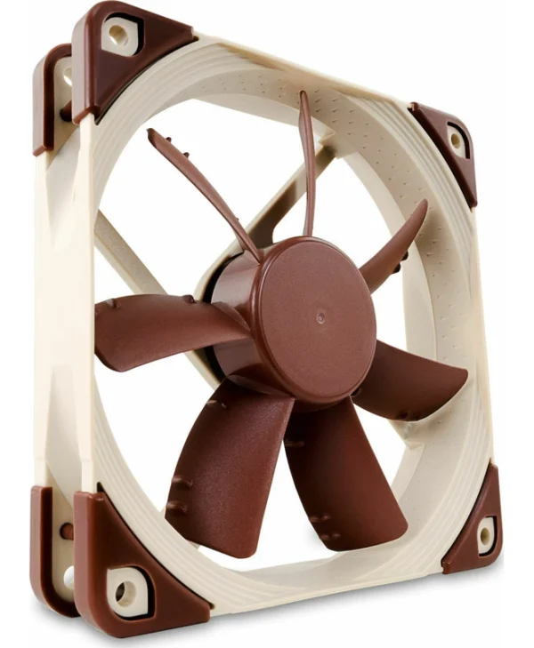 Noctua NF-S12A FLX Case Fan 120mm με Σύνδεση 3-Pin / 4-Pin Molex Καφέ NF-S12A FLX