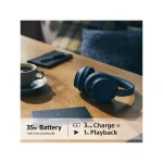 Sony WH-CH720N Ασύρματα / Ενσύρματα Over Ear Ακουστικά με 35 ώρες Λειτουργίας και Quick Charge Μπλε - Image 3