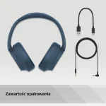 Sony WH-CH720N Ασύρματα / Ενσύρματα Over Ear Ακουστικά με 35 ώρες Λειτουργίας και Quick Charge Μπλε - Image 9