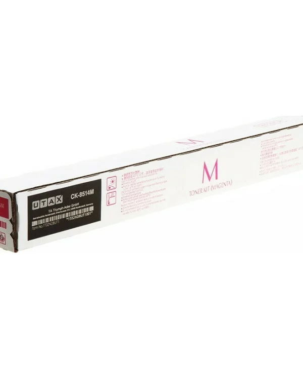 Utax CK-8514M Γνήσιο Toner Laser Εκτυπωτή Ματζέντα 30000 Σελίδων 1T02NDBUT0 1T02NDBUT0