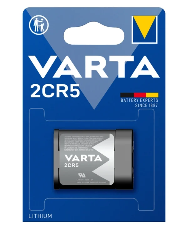 Varta Professional Lithium Μπαταρία 2CR5 6V 1τμχ