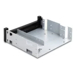 Delock 5.25" Installation Frame for 1 x 5.25" Slim Drive + 1 x 2.5" or 3.5" HDD 47200 - Image 2