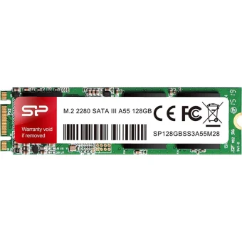 Silicon Power A55 SSD 128GB M.2 SATA III SP128GBSS3A55M28 SP128GBSS3A55M28
