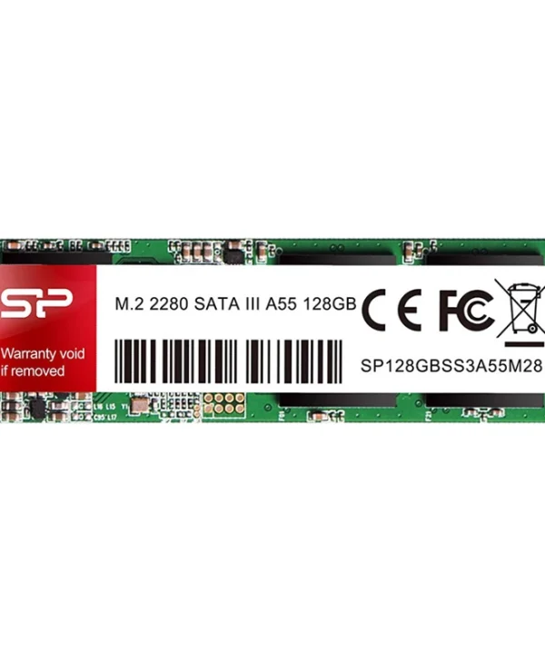 Silicon Power A55 SSD 128GB M.2 SATA III SP128GBSS3A55M28 SP128GBSS3A55M28