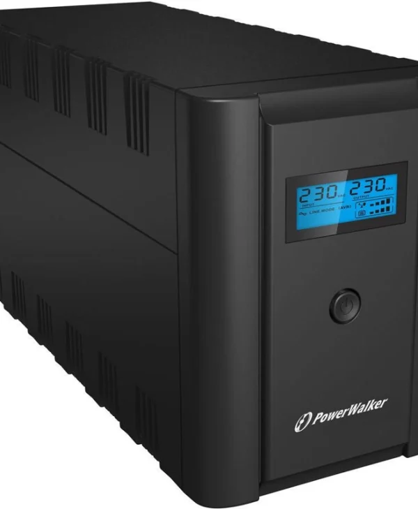 Powerwalker VI 650 SE LCD UPS Line-Interactive 650VA 360W με 2 Schuko Πρίζες