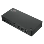 Lenovo ThinkPad Universal USB-C Docking Station με HDMI/DisplayPort 4K PD Ethernet και σύνδεση 3 Οθονών Μαύρο