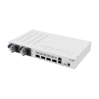 MikroTik CRS504-4XQ-IN Managed L2 Switch με 5 Θύρες Ethernet CRS504-4XQ-IN