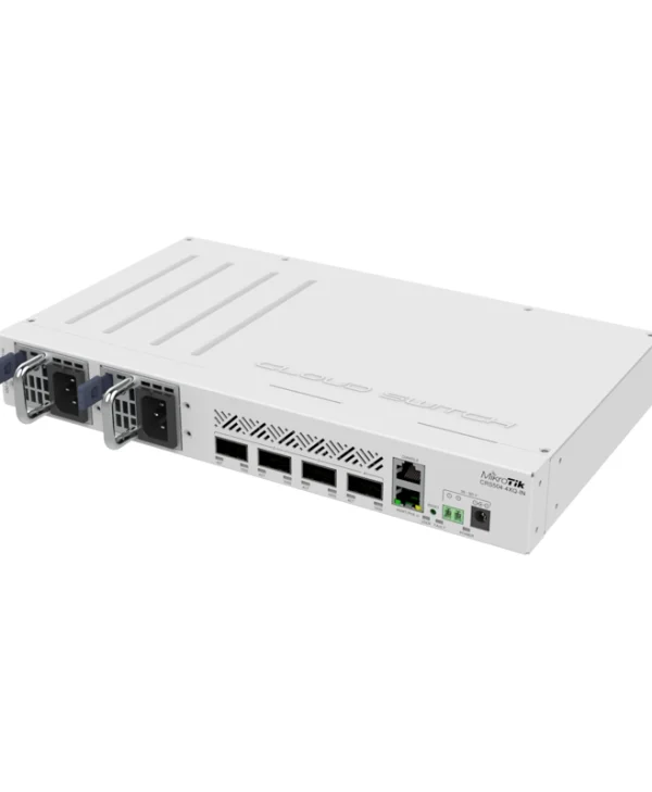 MikroTik CRS504-4XQ-IN Managed L2 Switch με 5 Θύρες Ethernet CRS504-4XQ-IN