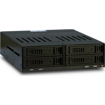 Inter-Tech X-3531 Πλαίσιο Για Σκληρούς Δίσκους Inter-Tech X-3531 1x5,25 Μαύρο 88884061 88884061