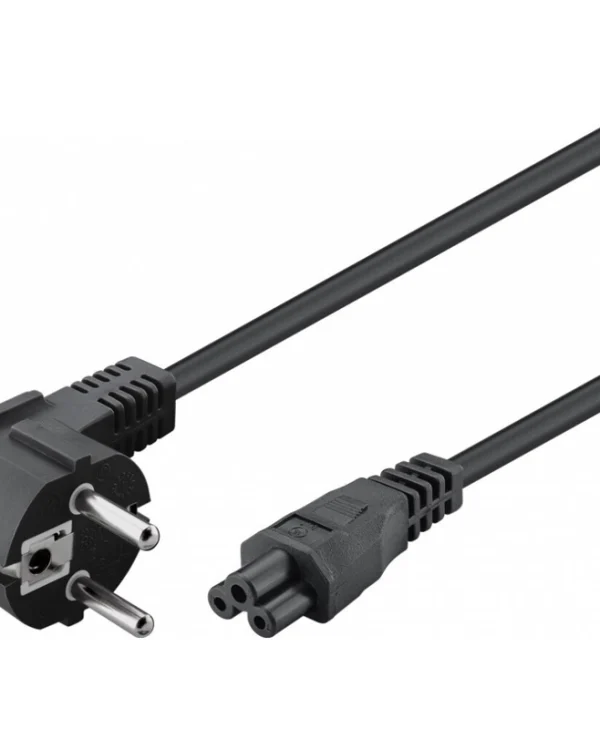 Goobay Schuko - IEC C5 Cable 1.8m Μαύρο 68004 68004