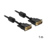 DeLock DVI Cable DVI-D male - DVI-D male 1m (83189)
