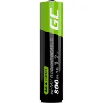 Green Cell Επαναφορτιζόμενες Μπαταρίες AAA Ni-MH 800mAh 1.2V 2τμχ GR08 - Image 2