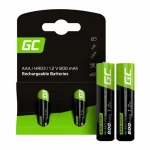 Green Cell Επαναφορτιζόμενες Μπαταρίες AAA Ni-MH 800mAh 1.2V 2τμχ GR08 - Image 5