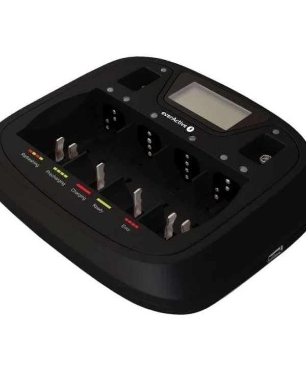 everActive NC-900U Φορτιστής 8 Μπαταριών Ni-Cd/Ni-MH Μεγέθους AA/AAA/9V/D NC900U