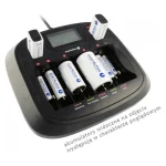 everActive NC-900U Φορτιστής 8 Μπαταριών Ni-Cd/Ni-MH Μεγέθους AA/AAA/9V/D NC900U - Image 5