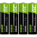 Green Cell Επαναφορτιζόμενες Μπαταρίες AA Ni-MH 2600mAh 1.2V 4τμχ GR01 - Image 2