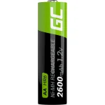 Green Cell Επαναφορτιζόμενες Μπαταρίες AA Ni-MH 2600mAh 1.2V 4τμχ GR01 - Image 4