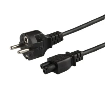 Savio Schuko - IEC C5 Cable 1.8m Μαύρο CL-81 cl-81